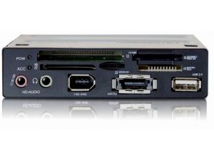 FRONTPANEL DELOCK MULTI USB/AUDIO/ESATA/FIREWIRE/CZYTNIK 43IN1