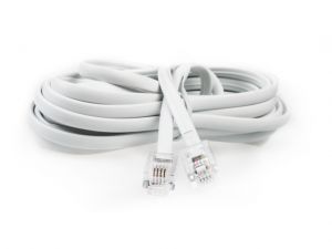 KABEL TELEFONICZNY Z KOŃCÓWKAMI RJ-11 6P4C 5M 4-ŻYŁY GEMBIRD