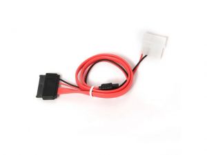 KABEL SATA DATA SLIMLINE + ZASILAJĄCY 35CM GEMBIRD
