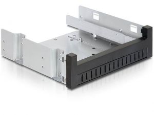 ADAPTER HDD RAMKA 5.25->3.5&2.5 HDD BLACK DELOCK