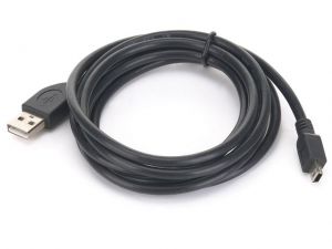 KABEL USB MINI AM-BM5P 2.0 1.8M (CANON) BLACK GEMBIRD