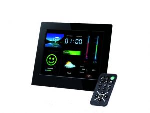 RAMKA DO ZDJĘĆ INTENSO 8\ WEATHERSTAR (TFT-LCD) (800X600) ZE STACJĄ POGODOWĄ