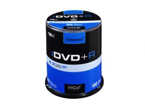 DVD+R INTENSO 4.7GB X16 (100 CAKE)