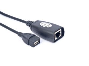PRZEDŁUŻACZ USB(AM)->LAN->USB(AF) 30M USB 1.1 GEMBIRD