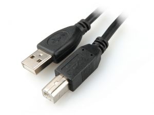 KABEL USB AM-BM 2.0 3M BLACK NATEC EXTREME MEDIA (BLISTER)