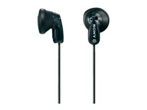 SŁUCHAWKI SONY DOUSZNE MP3 MDR-E9LPB (CZARNE)