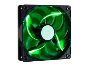 WENTYLATOR DO ZASILACZA/OBUDOWY COOLER MASTER SICKELFLOW GREEN LED 120MM