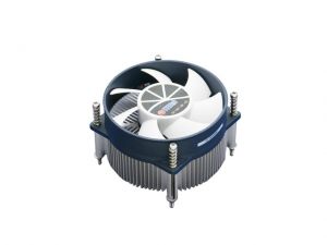 WENTYLATOR Z RADIATOREM DO PROCESORA INTEL 1155/1156, PODSTAWKA, ŁOŻYSKO Z-B (USZKODZONE OPAKOWANIE)