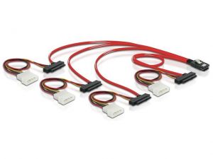 KABEL SAS 36PIN X4->SAS 29PIN 1M DELOCK