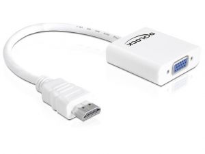 ADAPTER HDMI-A(M)->VGA (F) NA KABLU 25 CM DELOCK