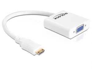 ADAPTER HDMI-C(MINI)(M)->VGA (F) DELOCK