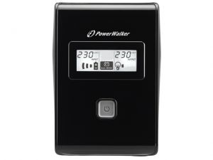UPS POWERWALKER LINE-INTERACTIVE 850VA 2X 230V PL OUT, RJ11 IN/OUT, USB, LCD