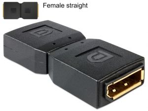 ADAPTER DISPLAYPORT(F)->DISPLAYPORT(F) BECZKA DELOCK