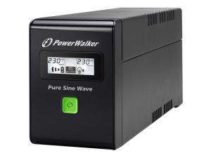 UPS POWERWALKER LINE-INTERACTIVE 800VA 3X IEC 230V, PURE SINE WAVE, RJ11/45 (USZKODZONE OPAKOWANIE)