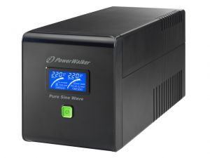 UPS POWERWALKER LINE-INTERACTIVE 1000VA 4X IEC 230V, PURE SINE WAVE, RJ11/45 IN/OUT, USB, LCD