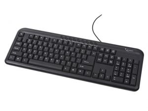 KLAWIATURA GEMBIRD MULTIMEDIA BLACK USB (KB-UM-101)