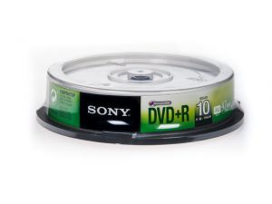 DVD+R SONY 4.7GB X16 (10 CAKE)