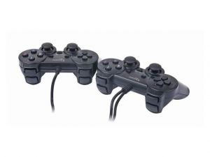GAMEPAD GEMBIRD JPD-ST02 PODWÓJNY 1XUSB VIBRATION PC (USZKODZONE OPAKOWANIE)