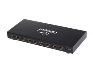 PRZEŁĄCZNIK SPLITTER HDMI 1 NADAJNIK->8 ODBIORNIKÓW GEMBIRD