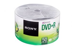DVD+R SONY 4.7GB X16 (50 SPINDLE)