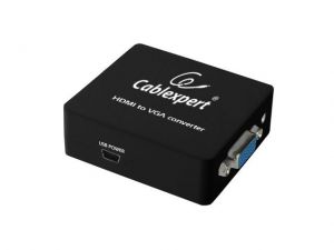 ADAPTER HDMI->VGA+AUDIO 3.5MM JACK GEMBIRD