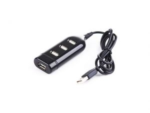 HUB USB 2.0 4-PORTY 2.0 BLISTER MINI ROZMIAR GEMBIRD (UHB-CT02)