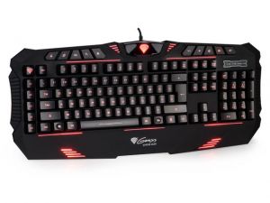 KLAWIATURA DLA GRACZY GENESIS RX66 PRZEWODOWA US LAYOUT