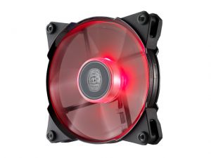 WENTYLATOR DO ZASILACZA/OBUDOWY COOLER MASTER JETFLO RED LED 120MM (PO TESTACH)