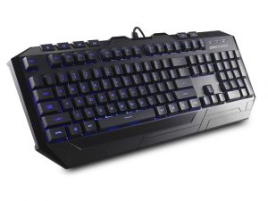 KLAWIATURA + MYSZ CM STORM DEVASTATOR BLUE KLAWIATURA MEMBRANOWA, MYSZ OPTYCZNA