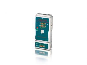 PROFESJONALNY TESTER KABLI RJ-45, RJ-11, RJ-12, USB AA/AB, RCA, COAXIAL EQUIP