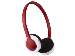 SŁUCHAWKI GEMBIRD BHP-KBP-R RED (BLUETOOTH) Z MIKROFONEM I REGULACJĄ GŁOŚNOŚCI