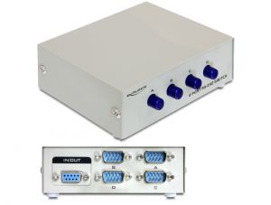 PRZEŁĄCZNIK SPLITTER RS232 4 PORTY DELOCK