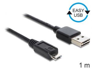 KABEL USB MICRO AM-MBM5P 2.0 1M EASY-USB DELOCK