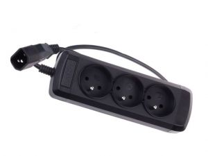 LISTWA ZASILAJĄCA NATEC EXTREME MEDIA UP3 0.6M UPS BLACK (3 GNIAZDA)