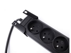 LISTWA ZASILAJĄCA RACK NATEC EXTREME MEDIA RMS9 19 C14 3M BLACK (9 GNIAZD)