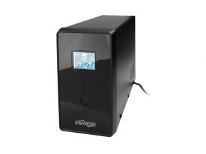 UPS GEMBIRD-ENERGENIE LINE-INTERACTIVE 1200VA 3X IEC 2X SCHUKO 230V, USB, RJ11 IN/OUT,LCD