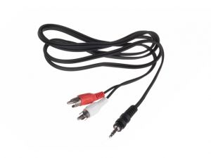 KABEL MINIJACK-2XRCA (CHINCH) M/M 1.5M STEREO NATEC EXTREME MEDIA (BLISTER)