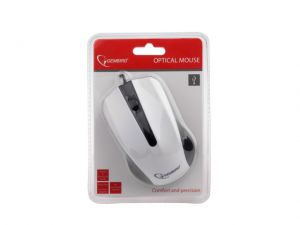 MYSZ GEMBIRD OPTYCZNA 1-SCROLL WHITE (USB)(MUS-101-W)