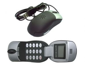 MYSZ GEMBIRD OPTYCZNA 1-SCROLL SKYPE+LCD(USB)(SKY-M1)