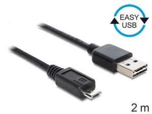 KABEL USB MICRO AM-MBM5P 2.0 2M EASY-USB DELOCK