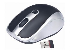 MYSZ GEMBIRD RADIOWA-OPTYCZNA SILVER 3-BUTTON (MUSW-002)(USB)
