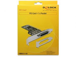 KARTA PCI LPT (DB25) X1+LOW PROFILE DELOCK
