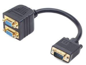 ADAPTER VGA->VGA X2 20CM GEMBIRD