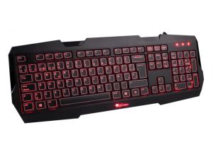 KLAWIATURA DLA GRACZY GENESIS RX22 PODŚWIETLANA HISZPAŃSKI LAYOUT SCISSORS