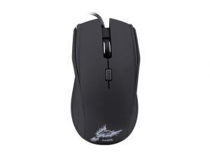 MYSZ Z CICHYM KLIKIEM NATEC KESTREL OPTYCZNA BLACK PRZEWODOWA