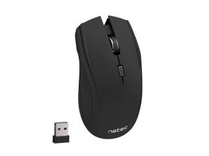 MYSZ Z CICHYM KLIKIEM NATEC BLACKBIRD OPTYCZNA BEZPRZEWODOWA NANO 2.4GHZ