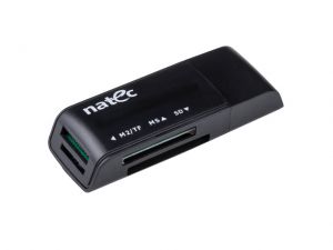 CZYTNIK NATEC MINI ANT 3 SDHC MMC M2 MICRO SD USB 2.0 BLACK