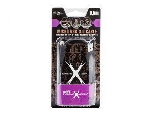 KABEL USB AM-MICRO 3.0 50CM NATEC EXTREME MEDIA (BLISTER)