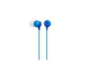 SŁUCHAWKI SONY MP3 MDR-EX15LPLI DOKANAŁOWE (NIEBIESKIE)
