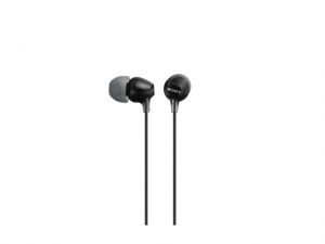 SŁUCHAWKI SONY DOKANAŁOWE MP3/SMARTFON Z MIKROFONEM MDR-EX15APB (CZARNE)